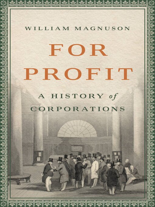 Title details for For Profit by William Magnuson - Wait list